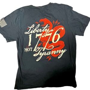 Liberty Not Tyranny, t-shirt, size LG